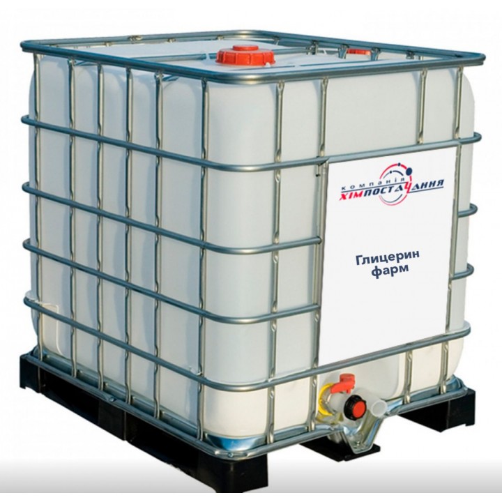 Glycerin farm, packing 1250 kg.